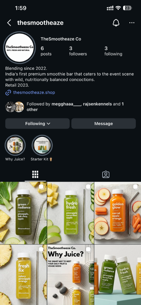 Instagram Feed Overview